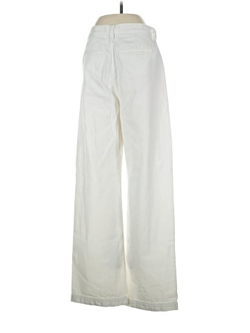 Madewell The Harlow Wide-Leg Jean in Tile White (view 2)