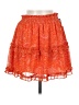 1.State Paisley Orange Casual Skirt Size M - photo 1