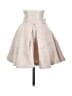 Bebe Metallic Tan Ivory Formal Skirt Size 00 - photo 1