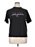 Unbranded Floral Black Short Sleeve T-Shirt Size XL (estimated) - photo 1