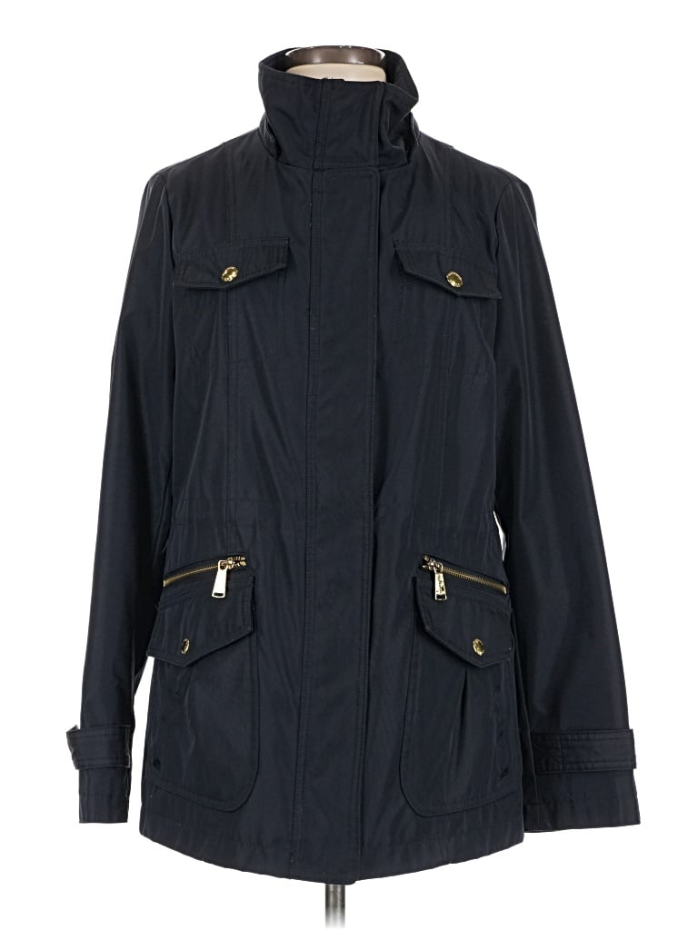 Pre-owned Michael Michael Kors Jacket In Blue