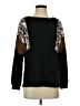 ePretty Animal Print Black Pullover Sweater Size S - photo 1