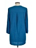 Full Moon Maternity 100% Polyester Blue 3/4 Sleeve Blouse Size L - photo 2