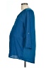 Full Moon Maternity 100% Polyester Blue 3/4 Sleeve Blouse Size L - photo 5
