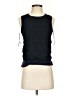 Tommy Hilfiger 100% Polyester Black Sleeveless Blouse Size XS - photo 1