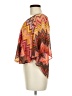 Love, Fire 100% Polyester Orange Short Sleeve Blouse Size M - photo 5
