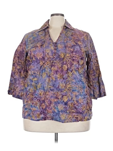DressBarn 3/4 Sleeve T-Shirt (view 1)