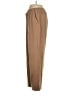 DONNI Solid Brown Casual Pants Size L - photo 5
