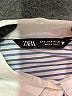 Zara Stripes Blue Long Sleeve Button-Down Shirt Size S - photo 7
