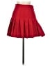 American Apparel 100% Polyester Solid Red Casual Skirt Size S - photo 1