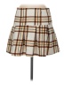 Blue Rain Plaid Ivory Casual Skirt Size M - photo 2