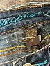 Christopher Blue 100% Cotton Hearts Blue Jeans Size 4 - photo 7