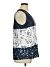Unbranded Blue Sleeveless Blouse Size 1X - photo 4