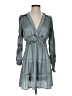 o.p.t 100% Polyester Gray Casual Dress Size S - photo 1