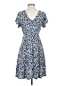 Gilli Polka Dots Blue Casual Dress Size S - photo 2