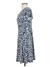 Gilli Polka Dots Blue Casual Dress Size S - photo 5