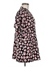 CAbi 100% Polyester Floral Black Short Sleeve Blouse Size M - photo 4