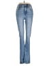 Daze Hearts Blue Jeans Size 25 waist - photo 1