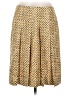 Gap 100% Silk Tweed Yellow Silk Skirt Size S (estimated) - photo 1