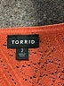 Torrid Orange Sweater Vest Size 2X Plus (2) - photo 7
