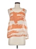 XXI 100% Polyester Orange Sleeveless Top Size M - photo 1