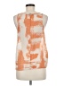 XXI 100% Polyester Orange Sleeveless Top Size M - photo 2