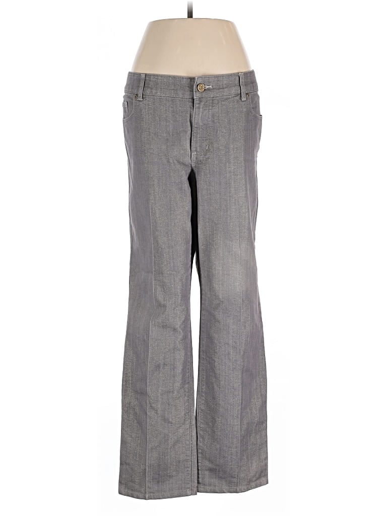 Pre-owned Chico's Dress Pants In Gray