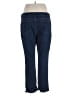 So Slimming by Chico's Solid Blue Jeans Size Lg (2.5) - photo 2