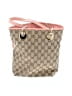 Gucci Pink Tan GG Canvas Small Eclipse Tote One size - photo 3