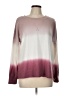 Knox Rose Tie-dye Burgundy Pullover Sweater Size L - photo 1