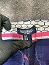 British Khaki Hearts Blue Shorts Size 8 - photo 3