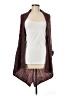 BCBGMAXAZRIA Burgundy Cardigan Size M - photo 1