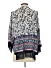 Jolt 100% Polyester Blue Kimono Size S - photo 2