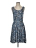 Chetta B Paisley Blue Casual Dress Size S - photo 1
