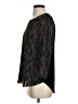 Fortune + Ivy 100% Polyester Black 3/4 Sleeve Blouse Size S - photo 5