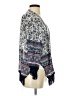 Jolt 100% Polyester Blue Kimono Size S - photo 4