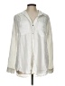 Terre Bleue Ivory Long Sleeve Button-Down Shirt Size L - photo 1