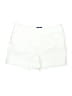 Apt. 9 Solid White Shorts Size 10 - photo 1