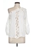 Reiss 100% Viscose White 3/4 Sleeve Blouse Size 4 - photo 1