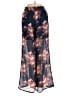 Elevenses 100% Polyester Floral Blue Casual Pants Size XS - photo 2