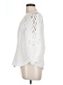Reiss 100% Viscose White 3/4 Sleeve Blouse Size 4 - photo 5