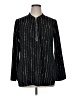 Assorted Brands 100% Polyester Black Long Sleeve Blouse Size XL - photo 1