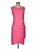 Leith Solid Pink Casual Dress Size L - photo 1