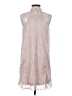 MNG 100% Polyester Metallic Silver Casual Dress Size XXS - photo 2