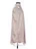 MNG 100% Polyester Metallic Silver Casual Dress Size XXS - photo 4