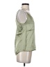 Babaton 100% Acetate Green Sleeveless Blouse Size XS - photo 4