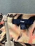 Gap 100% Polyester Animal Print Pink Cocktail Dress Size 6 - photo 7