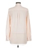 DKNY Color Block Ivory Long Sleeve Blouse Size M - photo 2