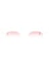 Lucky Brand Pink White Sunglasses One size - photo 2