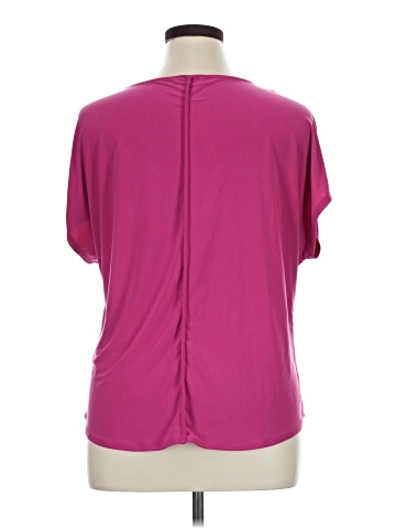 Bar III Short Sleeve Blouse (view 2)